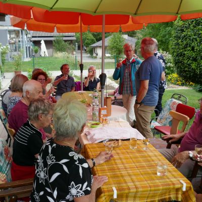 022 Begrüssung mit Apéro